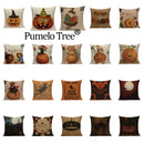 Halloween Skull Masquerade Cushion Cover - Ljojo Branded Decorative Throw Pillow Cover