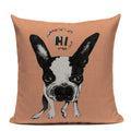 Ljojo Luxury Animal Pillow Case - 45x45cm Square Custom Cushion