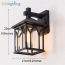 Ljojo LED Wall Sconces for Outdoor Lighting & Art Decor