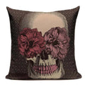 Ljojo Mexican Skull Cushion Covers: High-Quality Black Throw Pillow Cases