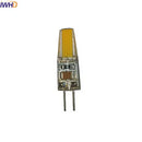Ljojo 2W COB G4 LED Bulb 12V 120LM Mini Bi-pin Warm/White Chandeliers 10PCS