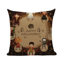 Halloween Skull Masquerade Cushion Cover - Ljojo Branded Decorative Throw Pillow Cover