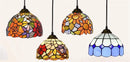 Ljojo Mediterranean Style Mosaic LED Pendant Light for Dining Room Bar