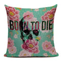 Ljojo Mexican Skull Cushion Covers: High-Quality Black Throw Pillow Cases