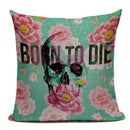 Ljojo Mexican Skull Cushion Covers: High-Quality Black Throw Pillow Cases