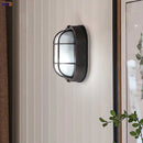 Ljojo Loft Industrial Retro Wall Lights with Glass Lampshade, LED Stair Light