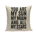 Ljojo Love Letter Cushion Cover Decorative Pillows Sofa Car Home Decor Linen Throw Pillow Case