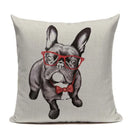 Ljojo Luxury Animal Pillow Case - 45x45cm Square Custom Cushion