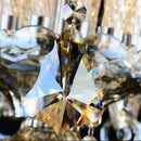 Ljojo Luxury Crystal Lamp Bedside Wall Light Fixture 1/2/3 Heads