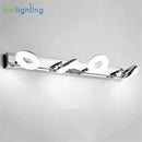 Ljojo LED Vanity Light 10W 15W 20W Bathroom Mirror Sconces 3000K-6000K Makeup Wall Lighting