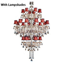 Ljojo Luxury Crystal Chandelier with 24 Lights for Modern Hotel Lobby