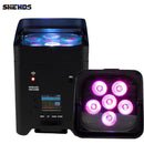 Ljojo™ Smart LED Par 6x18W 6in1 RGBAW+UV Battery Lighting with Wireless Control
