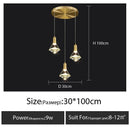 K9 Crystal LED Chandelier - Modern Bedroom Lighting by Ljojo