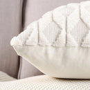 Geometric Plush Pillow Cover for Sofa, Nordic Home Decor by Ljojo