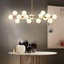Designer Molecule Glass Pendant Lamp for Living Room by Ljojo