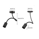 Ljojo LED Hose Track Lights, E27 Lamp Holder, Long Rod Bending Light