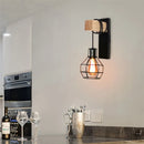 Artistic Metal Iron Wall Lamp for Bedroom, Living Room, Restaurant, Bar by Ljojo