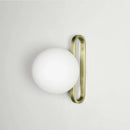 Ljojo LED Wall Light Fixture Glass Metal Modern Home Decor Sconces Hallway
