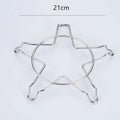 Ljojo 4/5 Star Stainless Steel Steamer Grid Rack for Cooking Utensils