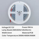 Ljojo 5mm LED Strip Lights SMD2835 120LEDs/m - Home Decor Bar Lighting