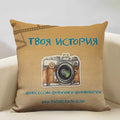 Ljojo Life Beautiful Words Linen Cushion Cover 45x45cm Luxe Bedroom Decor