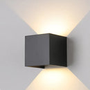 Ljojo 12W Waterproof LED Wall Lamp - Adjustable Outdoor Indoor Wall Sconce