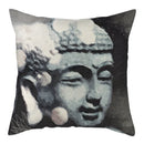 Buddha Pattern Throw Pillow Cover by Ljojo for Home, Car, Sofa Décor