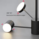 Ljojo LED Chandelier Light Modern Nordic Pendant Lamp for Living Dining Room Bedroom Black