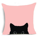 Cartoon Cat Pet Pillow Cover for Home Sofa Decor by Ljojo
