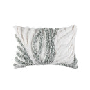 Beige Grey Tufted Coral Pillow Cover by Ljojo for Stylish Home Decor