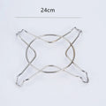 Ljojo 4/5 Star Stainless Steel Steamer Grid Rack for Cooking Utensils