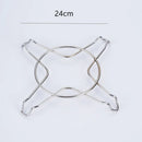 Ljojo 4/5 Star Stainless Steel Steamer Grid Rack for Cooking Utensils