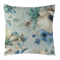 Blue Flowers & Birds Pattern Cushion Cover, Ljojo Home Decor Pillow Case