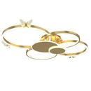 Ljojo 2024 Modern Round Ceiling Lamp - Butterfly Light.