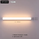 LED Wall Lamp Mirror Modern Simplicity Moisture-Proof Anti-Fog Lighting Fixture by Ljojo