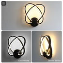 Ljojo LED Wall Lamp: Modern Simplicity for Indoor Living Room, Bedroom, and Aisle Lighting