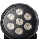 Ljojo™ Mini LED Wash Moving Head Light with 7x12W RGBW/18W RGBWA+UV for Dj Disco