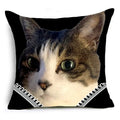 Cartoon Cat Pet Pillow Cover for Home Sofa Decor by Ljojo
