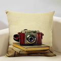 Ljojo Life Beautiful Words Linen Cushion Cover 45x45cm Luxe Bedroom Decor