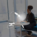 Ljojo 360° Flexible Desk Lamp Holder with E27 Base and On/Off Switch