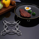 Ljojo 4/5 Star Stainless Steel Steamer Grid Rack for Cooking Utensils