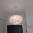 Ljojo LED Feather Pendant Lights for Stylish Home Decor