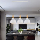 Ljojo 3-Head Metal Pendant Lights for Modern Industrial Kitchen and Restaurant Lighting