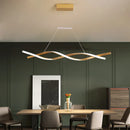 Ljojo Modern Aluminum Pendant Chandelier for Office and Dining Room
