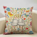 Ljojo Life Beautiful Words Linen Cushion Cover 45x45cm Luxe Bedroom Decor