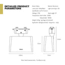 Ljojo LED Track Light for Shop and Home Spotlight Illumination