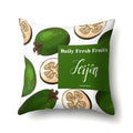 Fresh Fruits Watermelon Throw Pillow Covers by Ljojo