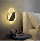 Ljojo Marble Wall Lamp: Nordic Modern Shell-shaped LED Light