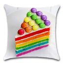 Ljojo Lollipop Candy Printed Cushion Cover 45X45CM for Chair Sofa Decoration