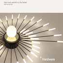 Ljojo LED Chandelier Lights: Modern Lighting for Living Kids Room Bedroom Hall